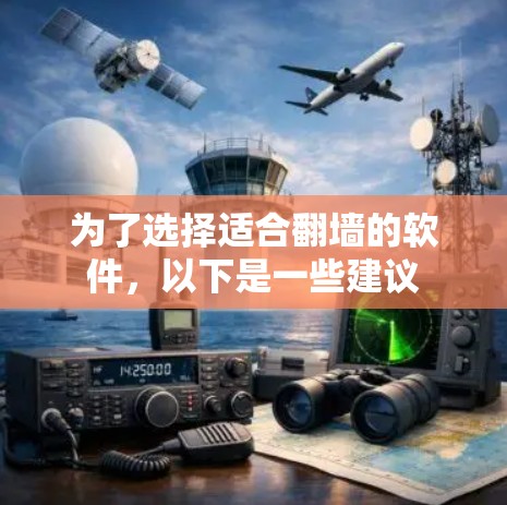 为了选择适合翻墙的软件，以下是一些建议