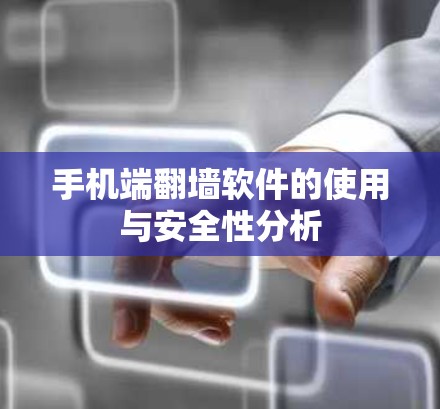 手机端翻墙软件的使用与安全性分析