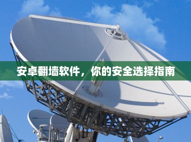 安卓翻墙软件，你的安全选择指南