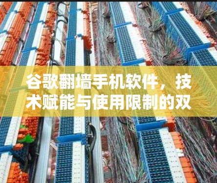 谷歌翻墙手机软件，技术赋能与使用限制的双重挑战
