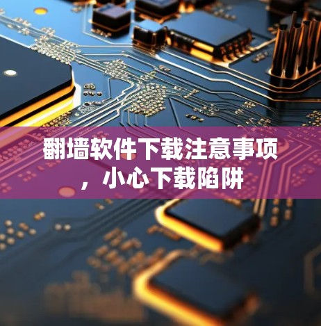 翻墙软件下载注意事项，小心下载陷阱