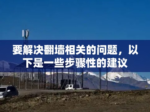 要解决翻墙相关的问题，以下是一些步骤性的建议