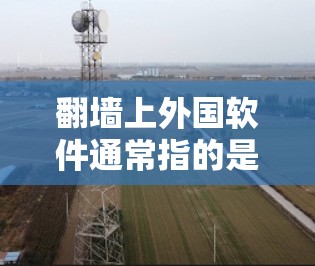 翻墙上外国软件通常指的是软件程序、网站、或设备的某个区域，尤其是那些需要通过网络或防火墙访问的区域。以下是一些可能的步骤或建议，帮助您翻墙上外国软件