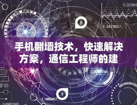 手机翻墙技术，快速解决方案，通信工程师的建议