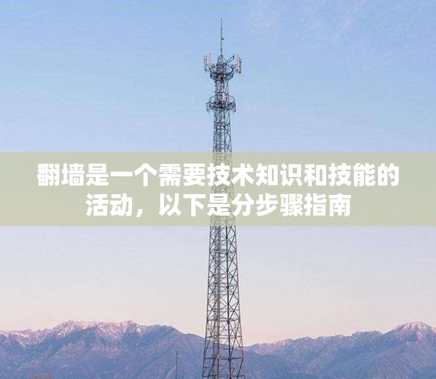 翻墙是一个需要技术知识和技能的活动，以下是分步骤指南