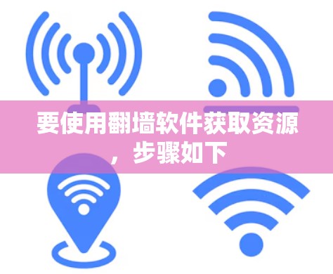 要使用翻墙软件获取资源，步骤如下