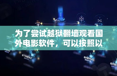 为了尝试越狱翻墙观看国外电影软件，可以按照以下步骤进行