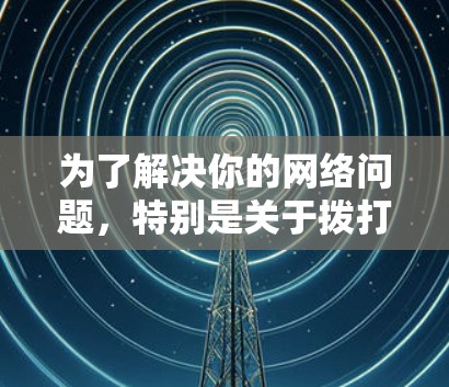 为了解决你的网络问题，特别是关于拨打网络电话的困难，以下是一步步的解决方案