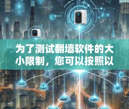 为了测试翻墙软件的大小限制，您可以按照以下步骤进行操作