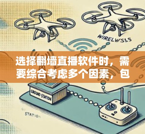 选择翻墙直播软件时，需要综合考虑多个因素，包括使用的场景和需求、软件的功能、预算、技术能力和用户评价等。以下是一个有条理的步骤指南，帮助您做出明智的选择