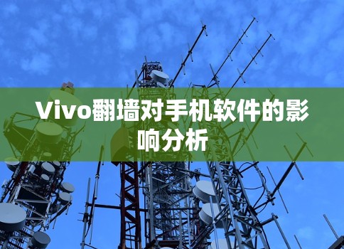 Vivo翻墙对手机软件的影响分析