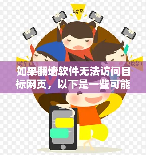 如果翻墙软件无法访问目标网页，以下是一些可能的解决方法