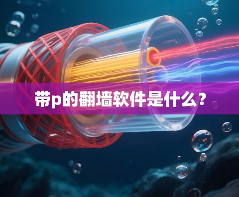 带p的翻墙软件是什么？