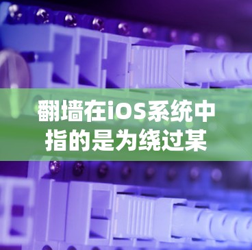 翻墙在iOS系统中指的是为绕过某些访问限制而使用的软件工具。这些工具通常帮助用户访问外部应用或服务，尤其是当iOS对外部访问的权限有限。以下是对翻墙软件的详细分析