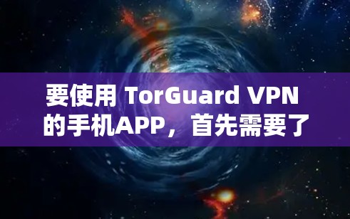 要使用 TorGuard VPN 的手机APP，首先需要了解其许可协议，确认是否允许访问特定数据，如短信、支付信息等。以下是操作步骤和注意事项