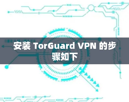 安装 TorGuard VPN 的步骤如下