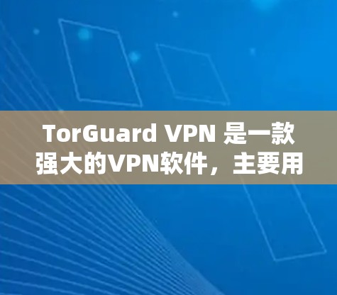 TorGuard VPN 是一款强大的VPN软件，主要用于保护您的网络连接。如果你正在寻找在 Windows 环境下安装 TorGuard VPN 的方法，以下是一个详细的步骤指南