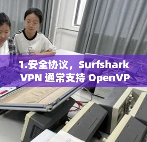 1.安全协议，Surfshark VPN 通常支持 OpenVPN 或 VPN 技术，这些协议旨在保护用户数据和网络的安全性