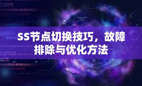SS节点切换技巧，故障排除与优化方法