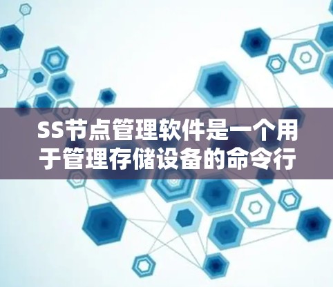 SS节点管理软件是一个用于管理存储设备的命令行界面工具，支持备份、恢复、监控和管理存储设备等功能。以下是对SS节点的详细介绍