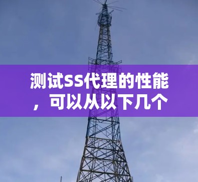 测试SS代理的性能，可以从以下几个方面入手