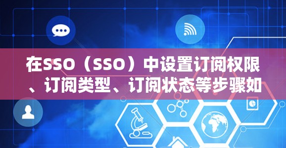 在SSO（SSO）中设置订阅权限、订阅类型、订阅状态等步骤如下