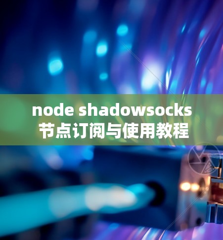 node shadowsocks 节点订阅与使用教程