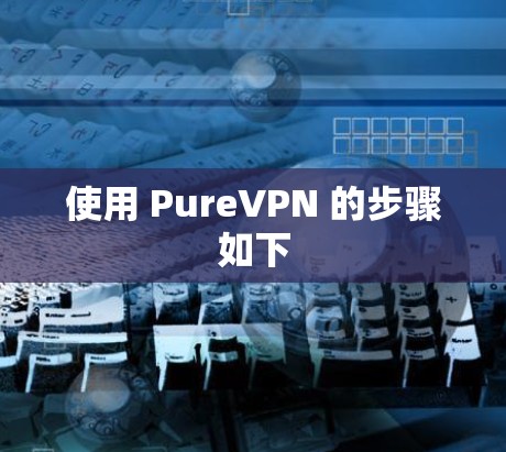 使用 PureVPN 的步骤如下