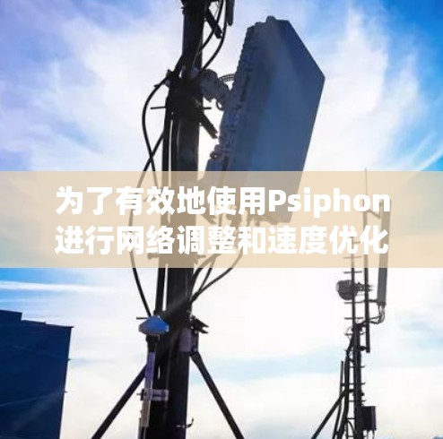 为了有效地使用Psiphon进行网络调整和速度优化，可以按照以下步骤进行