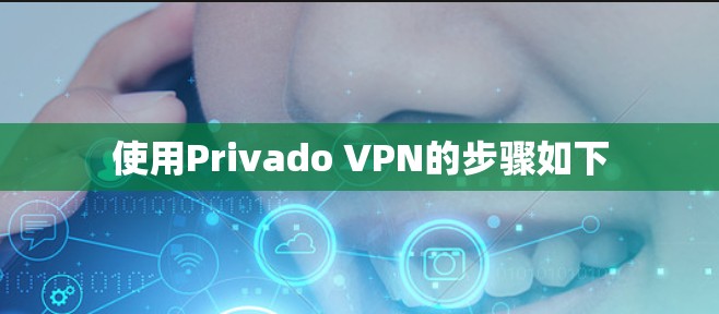 使用Privado VPN的步骤如下