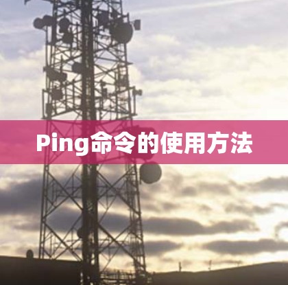 Ping命令的使用方法