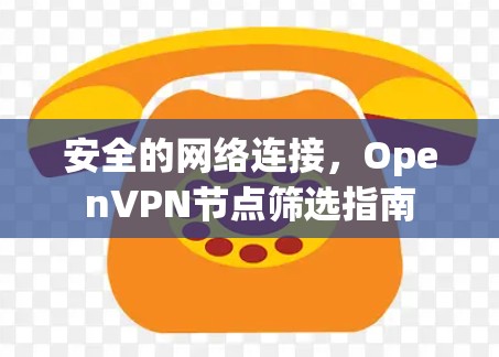 安全的网络连接,OpenVPN节点筛选指南 安全的网络连接,OpenVPN节点筛选指南