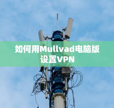 如何用Mullvad电脑版设置VPN