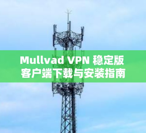 Mullvad VPN 稳定版 客户端下载与安装指南