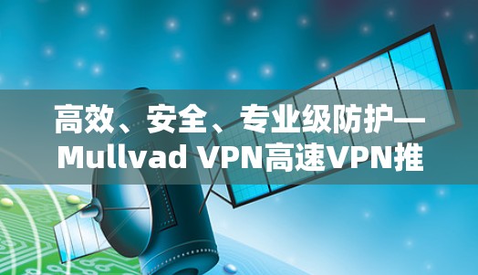 高效、安全、专业级防护—Mullvad VPN高速VPN推荐