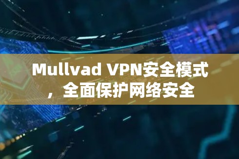 Mullvad VPN安全模式，全面保护网络安全