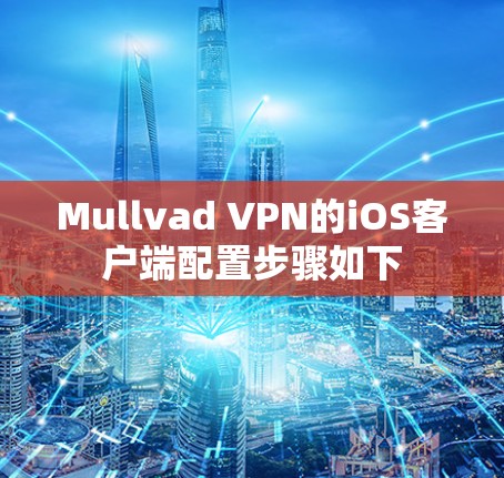 Mullvad VPN的iOS客户端配置步骤如下