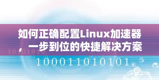 如何正确配置Linux加速器，一步到位的快捷解决方案