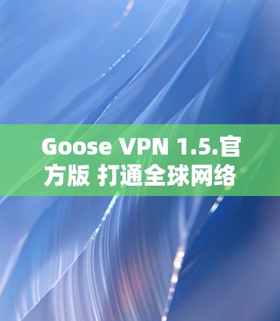 Goose VPN 1.5.官方版 打通全球网络