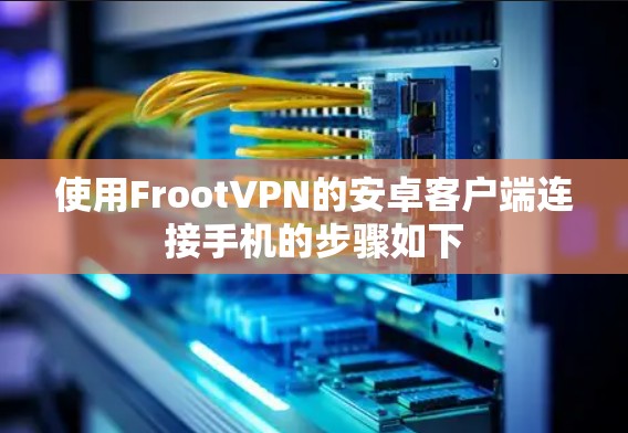 使用FrootVPN的安卓客户端连接手机的步骤如下