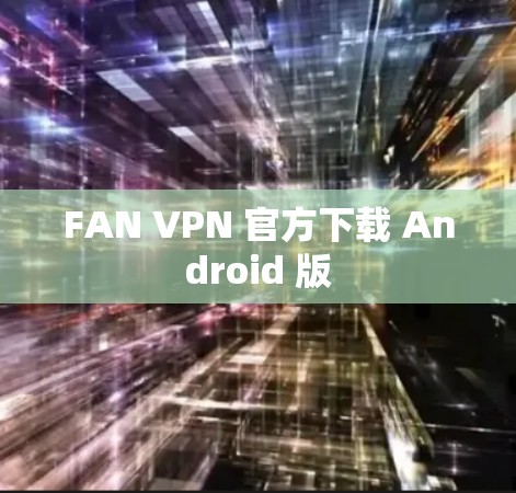 FAN VPN 官方下载 Android 版