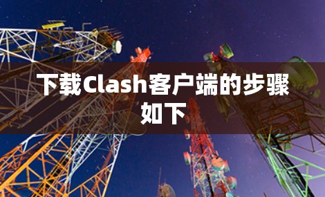 下载Clash客户端的步骤如下