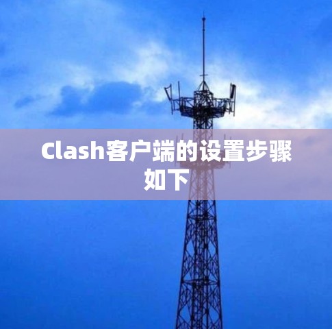 Clash客户端的设置步骤如下